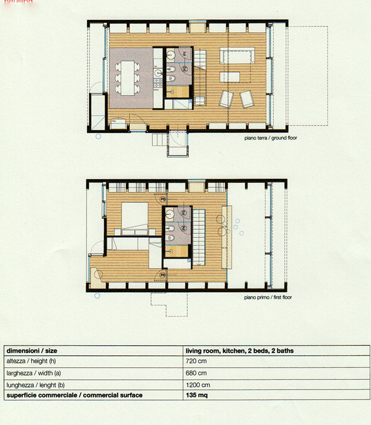 Planimetria Casa Daniele4 Immobiliare Fossati