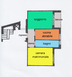 bilocale signorile centro lissone planimetria