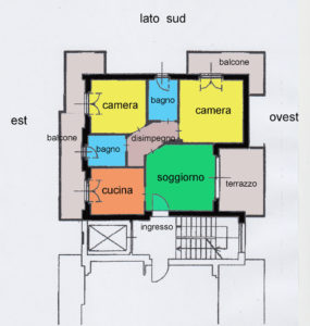 trilocale pacinotti terrazzi lissone planimetria