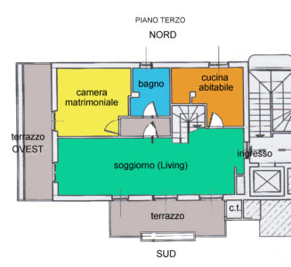 quadrilocale terrazzi centro lissone planimetria 1