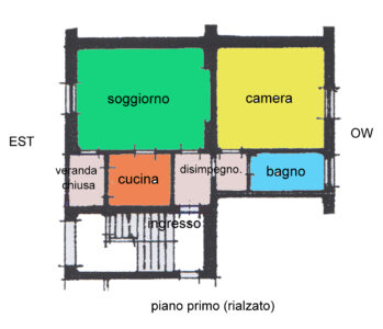 bilocale economico stazione lissone planimetria