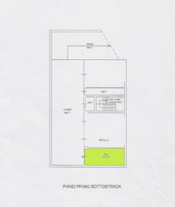 appartamento in villa planimetria box 1