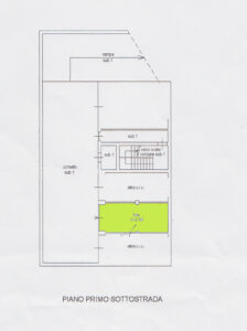 appartamento in villa planimetria box 2