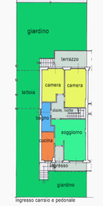 villa bifamilare pacinotti lissone planimetria appartamento