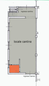 villa bifamilare pacinotti lissone planimetria cantina
