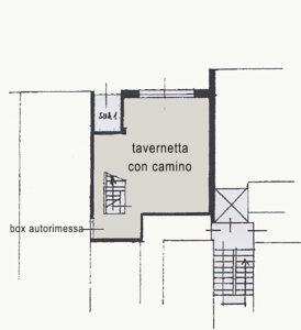 appartamento taverna giardino lissone planimetria taverna