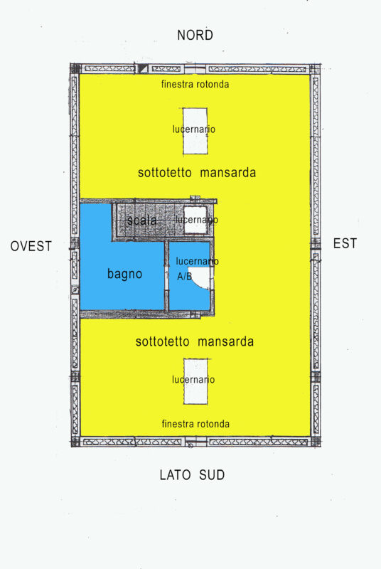 villetta mansarda pacinotti lissone planimetria 1