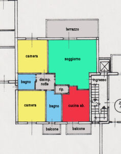 trilocale terrazzi pacinotti lissone planimetria